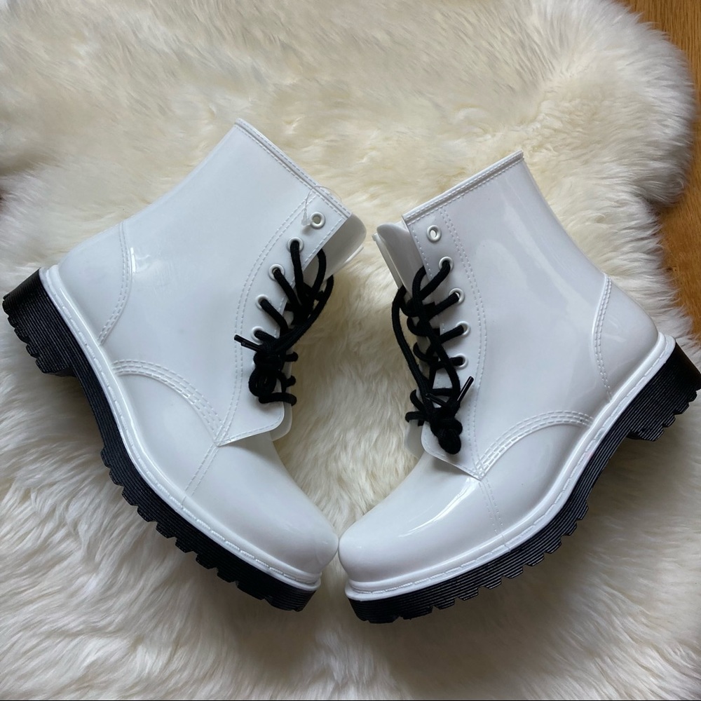 Unionbay Alina Combat Boots Size 8